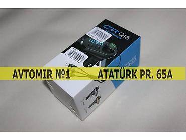 fm modulator: FM modulyator Q15 🚙🚒 Ünvana və Bölgələrə ödənişli çatdırılma — 1