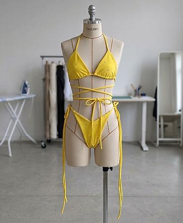 sergio tacchini kupaci zenski: Badić – dvodelni bikini set sa trakama i kristalnim detaljima - — 1
