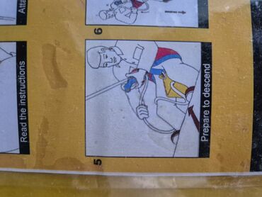 Digər idman və istirahət malları: 50 metr hündürlükdən aşağı düşmək üçün təhlükəsizlik — 6