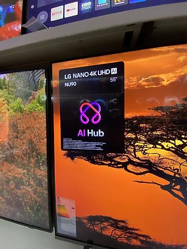 lg nano: Телевизор LG NANO 4K UHD AI NU90, 55" - Диагональ: 55" - Разрешение — 2
