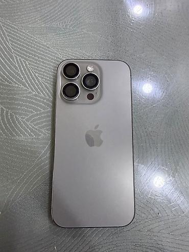 IPhone 16 Pro, Б/у, 256 ГБ, Natural Titanium, 90 % at lalafo.kg IPhone 16 Pro, Б/у, 256 ГБ, Natural Titanium, 90 %