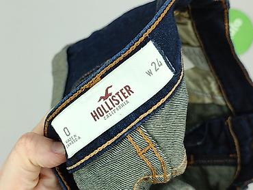 culotte jeans: Hollister, Szorty damskie, rozmiar 2XS — 5