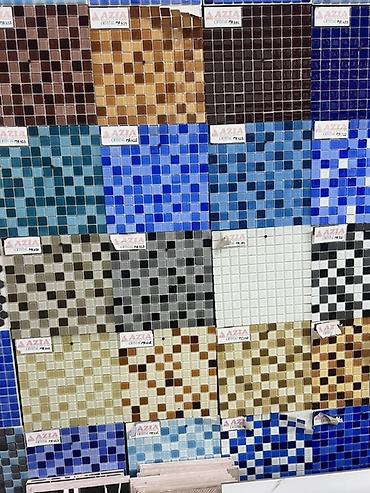 Кафель мозаика: Назначение: Для бассейна, Глянцевое покрытие, 20x20 см — 2