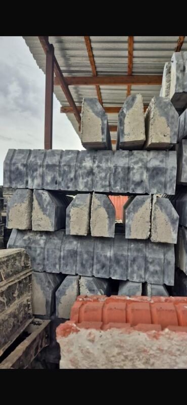 Дорожные бордюры: Дорожный бордюр, Прессованный, ЖБИ (Железобетонный), Новый — 12