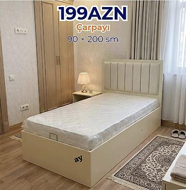 Çarpayı – 90 × 200 sm Qiymət: 199 AZN - Tək nəfərlik ölçü: 90×200 lalafo.az -da Çarpayı – 90 × 200 sm Qiymət: 199 AZN - Tək nəfərlik ölçü: 90×200