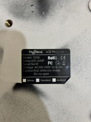 Proyektorlar: Thundeal TD90 LCD proyektor - Növ: LCD proyektor - Model: TD90 — 3