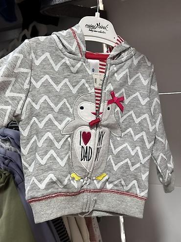 Детская толстовка с капюшоном mini pink baby wear collection. -