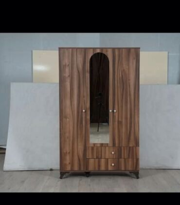 Шкафы: Шкаф-вешалка, Новый, 3 двери, Купе, Прямой шкаф, Азербайджан