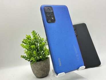 Redmi: Redmi, Redmi Note 11, Б/у, 128 ГБ, цвет - Синий, 2 SIM