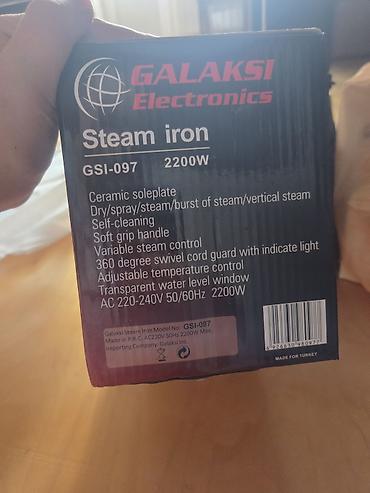 GALAKSI Electronics buxarlı ütü – Model GSI-097, 2200W Xüsusiyyətlər