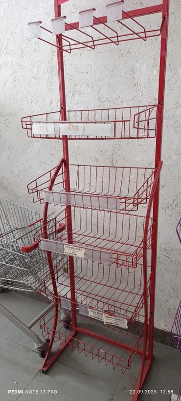 Stend vitrinləri: Mağaza avadanlıqları paketi - Açıq tip soyuducu vitrin/raf sistemi — 6