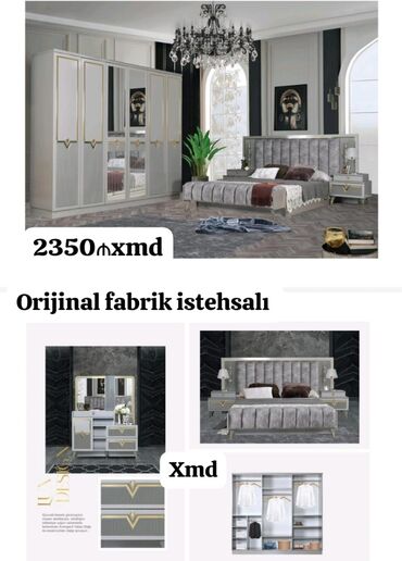 yatax mebeli: Двуспальная кровать, Азербайджан, Новый