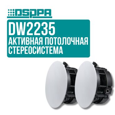 Гитары: Активная потолочная стереосистема DSPPA DW2235 Основные