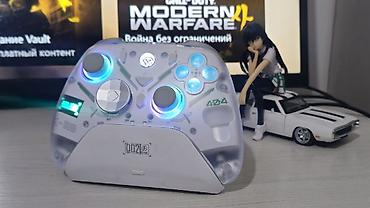 psp 4: Геймпад aolion k20 для пк - Проводной геймпад с прозрачным корпусом и — 2