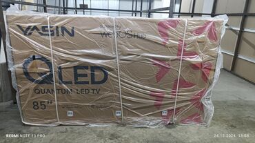 телевизор ош бу: У НАС САМЫЙ НИЗКИЙ ЦЕНЫ!! АКЦИЯ! Ясин модель 85QM91 4k Qled mini
