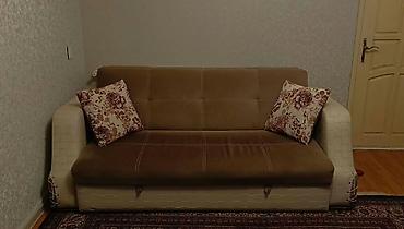 Divanlar: Qəhvəyi-bej rəng palitrasında divan - Dizayn: Üst hissəsi yumşaq — 3