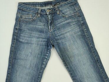 jeansowe spódnice z przetarciami: Jeansy, XL, stan - Dobry