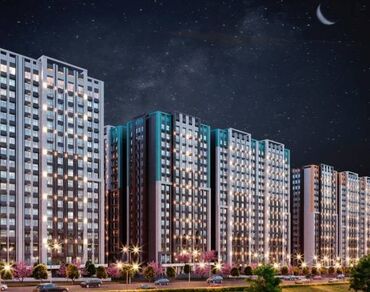 квартиры с ремонтом в рассрочку: 1 бөлмө, 58 кв. м, Элитка, 7 кабат, ПСО (өзү оңдоп түзөтүп бүтүү үчүн)