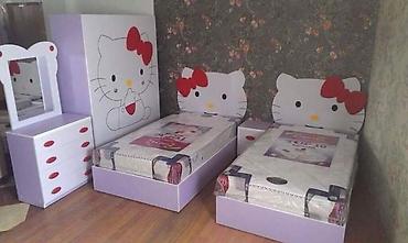 куплю антикварную мебель: Для девочки и мальчика, Новый, 2 односпальные кровати — 4