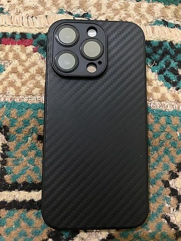 авто камеры: IPhone 14 Pro, Б/у, 128 ГБ, Черный, Чехол, 85 % — 1
