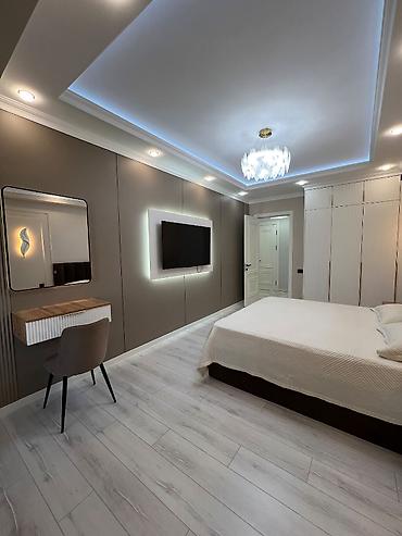 town: 2 комнаты, 80 м², Ак-Кеме Элитка, 6 этаж, Евроремонт — 7