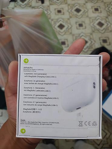 mi buds: Беспроводные вакуумные наушники, Apple, AirPods Pro 2, Новый — 9