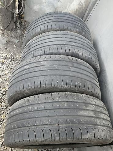 goodyear шины: Шины 215 / 55 / R 17, Лето, Б/у, Комплект, Легковые, GoodYear — 1
