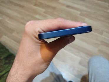 айфон 12 бу: IPhone 12, 128 GB, Blue Titanium, Simsiz şarj, Face ID, Sənədlərlə