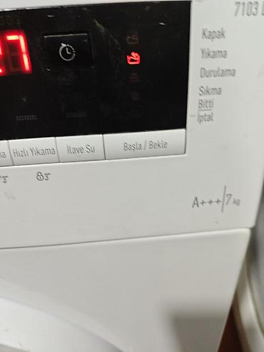 Məişət texnikası: Paltaryuyan maşın Beko, 7 kq, Yeni, Avtomat, Qurutma var, Pulsuz çatdırılma — 3