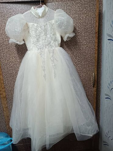 Платья: Детское платье, цвет - Белый — 9