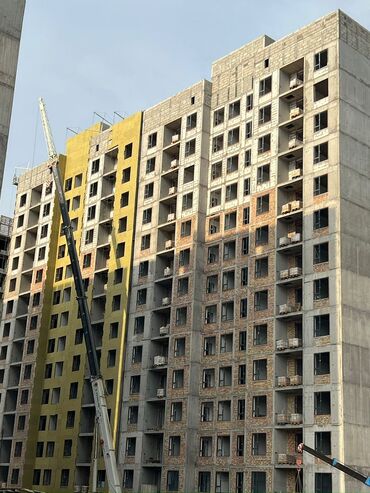 построим дом: 2 бөлмө, 69 кв. м, Элитка, 14 кабат, ПСО (өзү оңдоп түзөтүп бүтүү үчүн)