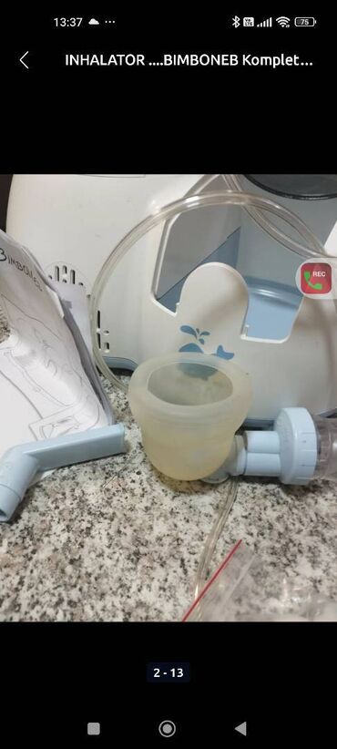 Ostale dečije stvari: Inhalator BIMBONEB kompletan 

Mirjevo — 8
