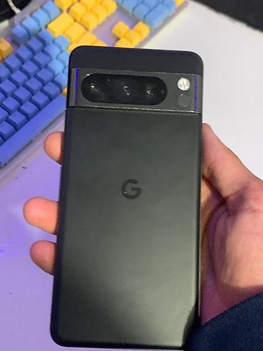 Google: Google Pixel 8 Pro, Б/у, 128 ГБ, цвет - Черный, 2 SIM, eSIM — 1