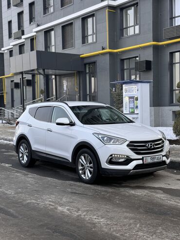 Hyundai: Hyundai Santa Fe: 2017 г., 2 л, Автомат, Дизель, Внедорожник