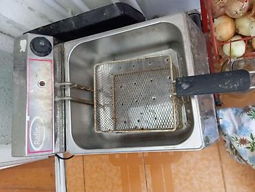fritür: Rafina elektrik fritözü - Masaüstü model, paslanmayan polad korpus - — 1