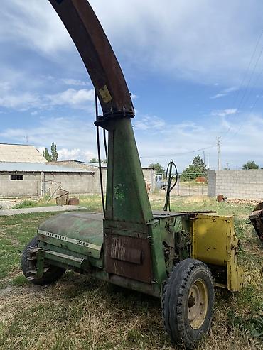 фреза для мотоблока: Кормоуборочный прицепной измельчитель John Deere 3400 - Тип — 3