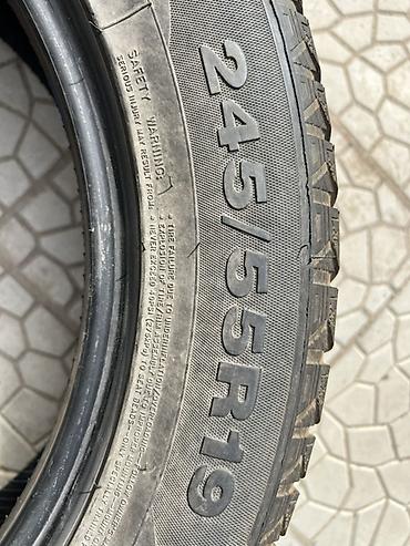 шины 24555 r19 зима: Шины 245 / 55 / R 19, Зима, Б/у, Комплект, Внедорожные (АТ/МТ), Goform — 4