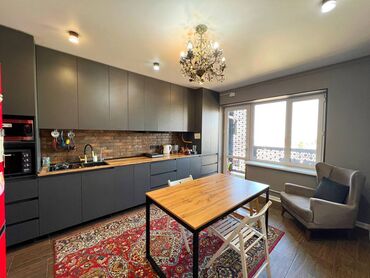 квартира берилет салиева алматинка: 1 комната, 55 м², 108 серия, 6 этаж, Евроремонт