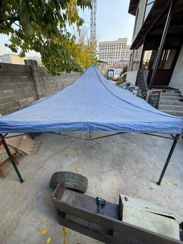 готовые навесы: Разборная уличная шатровая палатка/тент. - Тип: складной каркасный