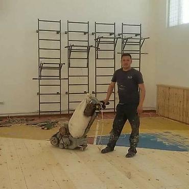 Шлифовочные работы: Шлиф стелим пол паркет ламинат — 8
