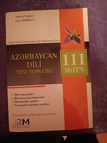 111: Azerbaycan dili Test Toplusu 111 mətn — 1