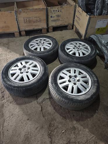 Колеса в сборе: Колеса в сборе 195 / 65 / R 15, Лето, Б/у, Комплект, Легковые, Литые, отверстий - 5 — 1