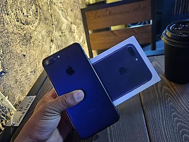 redmi note 15c: IPhone 7 Plus, Б/у, 32 ГБ, Черный, Коробка, 76 % — 2