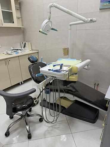 Салонные, медицинские комплекты мебели: Stomatoloji qurğu komplekti – tam işlək kabinet avadanlığı Tərkibi və — 2