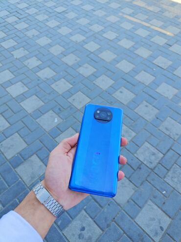 naxcivan telefon magazalari: Poco X3 NFC, 128 ГБ, цвет - Синий, Кнопочный, Face ID