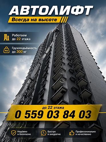 Автолифтовые услуги для высотных работ - Подъём на высоту до 22