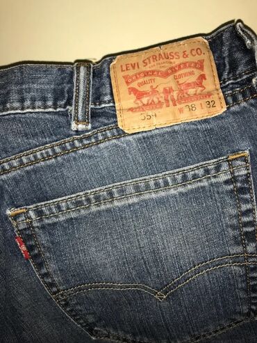 Farmerke: LeviS farmerice 38 - 40 / 2 kom. NOVE 100% cotton Polustruk 52cm — 5