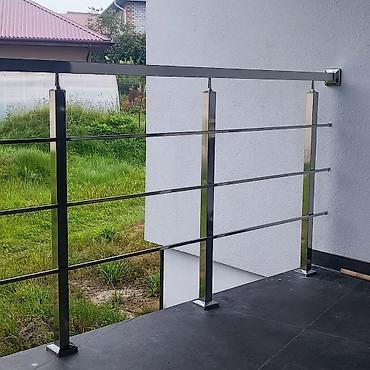 Обшивка лестниц: Перила из нержавейки просто идеально подходят при абсолютно любом — 7