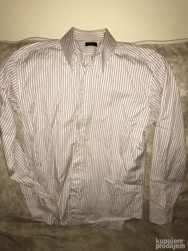 Košulje: Original VALENTINO kosulja L KAO NOVE 100% extra fine cotton Ramena — 7