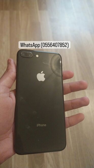 купить айфон 4: IPhone 8 Plus, 128 ГБ, Черный, Гарантия, Отпечаток пальца, Face ID